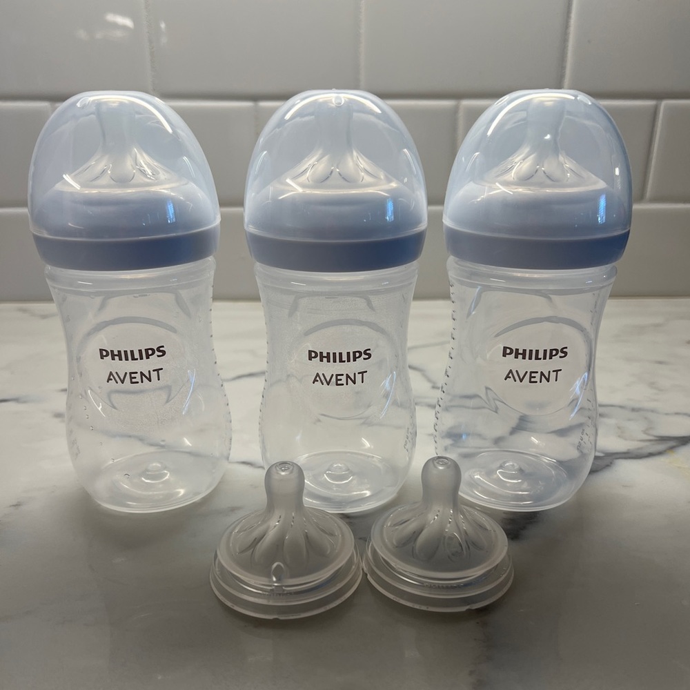 Philips Avent 3pk Natural Baby Bottle 9oz